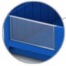 Ящик полочный 300х117х90 сплошн (синий) (гфр 75)