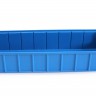 Ящик полочный 500х156х90 сплошн (синий) (гфр 35)