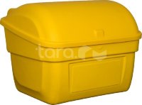 Контейнер для песка 220 л. с крышкой 800х815х650 (жёлтый)