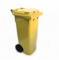 Мусорный контейнер  80л желтый (MGB)