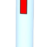 Столбик сигнальный дорожный С3 (гибкий полукругл 1,3м (7мм) 