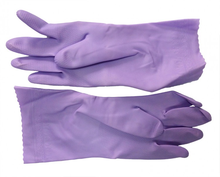 Перчатки икорные утепленные (фиолет)