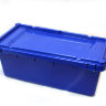 Ящик конусный 600*300*190 сплошн мороз (синий)