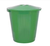 Мусорный бак с крышкой 70л. зеленый Мусорный бак с крышкой 70л. зеленый