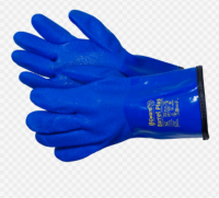 Перчатки рыбака утепленные (синие) Перчатки рыбака утепленные (синие)