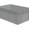 Ящик прямоуг. 600х400х220 сплошн (серый)