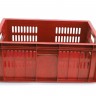 Ящик прямоуг. 600х400х250 дно спл ст пф (красный)