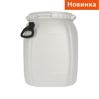 Бочка Квадро п/э V= 65л белая