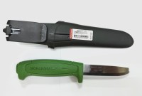 Нож Morakniv CArbonSteel, нерж.сталь (Швеция) - зеленый, пластик ножны