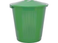 Мусорный бак с крышкой 50л. зеленый Мусорный бак с крышкой 50л. зеленый