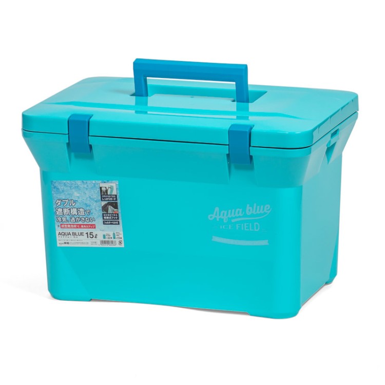 Термобокс SHINWA Aqua blue 15л (1/8) Термобокс SHINWA Aqua blue 15л (1/8)