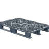 Паллет 1200х800х135 ПЕРФОР на трех полозьях (СЕРЫЙ) Паллет 1200х800х135 ПЕРФОР на трех полозьях (СЕРЫЙ)