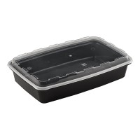Контейнер 1,3л с крышкой ПРЯМОУГ ЧЕРНЫЙ (гфр100) Контейнер 1,3л с крышкой ПРЯМОУГ ЧЕРНЫЙ (гфр100)