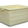 Ящик конусный 780х550х420 сплошной (слоновая кость)