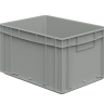 Ящик прямоуг. 400х300х220 сплошн (серый)